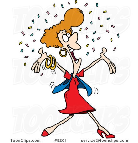 cartoon-happy-lady-in-confetti-by-ron-leishman-9201