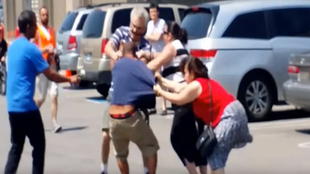 parking-lot-fight
